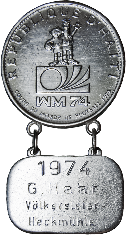 Medaille 1974 Haar